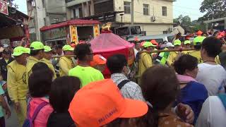 2018 跟白沙屯媽祖婆和山邊媽往北港徒步進香-2018/5/20-上午6:43虎尾廉使永興宮出發