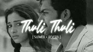 Thuli Thuli Mazhaiyaai Tamil Song [Slowed+Reverb] version 2023 /paiya movie #tamilstatus #tamilsong
