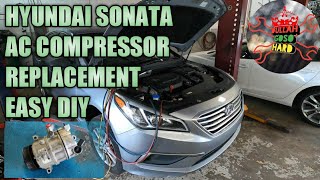 2015- 2019 Hyundai Sonata ac compressor replacement