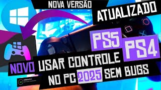 ✅ [2025] COMO USAR CONTROLE DE PS4 PS5 NO PC DS4 WINDOWS