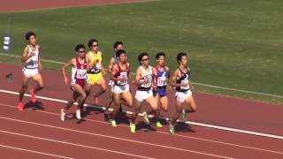 2015関西学生　種目別　男子　８００ｍ決勝