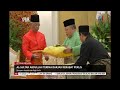 YDPA Al-Sultan Abdullah Ri'ayatuddin Al-Mustafa Billah Shah Terima Darjah Kerabat Perlis