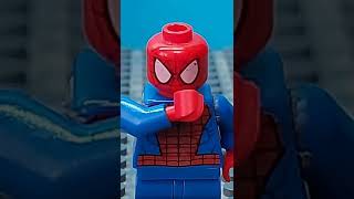 LEGO Spider-Man Mask Test #lego #animation #stopmotion #shorts #spiderman #marvel