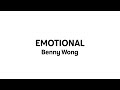 Emotional - Benny Wong