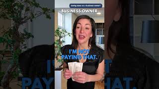 How business owners avoid taxes! 👩🏻‍💼 #money #shorts