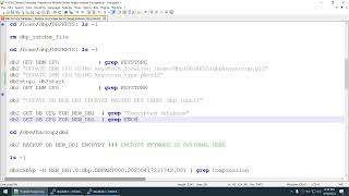 DB2 Encrypted Database - Restore on Another Server Target Instance Encrypted