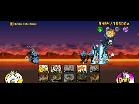 The Battle Cats, The Malevolent Gross Stage Walkthrough - YouTube