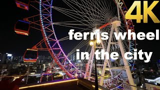 【𝐏𝐥𝐚𝐲𝐥𝐢𝐬𝐭】🎡대구 도시 대관람차🎡 | 랜선여행 4K | ferris wheel | city night view | 전국에서 가장 높은 야간 대관람차 - 멋진 도시 야경 🤩