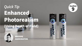KeyShot 9 Quick Tip - Enhanced Photorealism Using Depth of Field