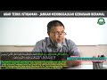 Agar Terus Istiqamah - JANGAN MENINGGALKAN KEBIASAAN BERAMAL || Ustaz Abd Muein Abd Rahman