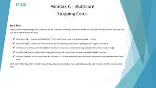 Propeller C Multicore Lab Part A-420