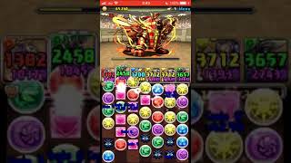 【パズドラ】 6月のクエスト チャレンジ Lv10 リクウブロスPT 【ソロ／ノーコン／覚醒無効】