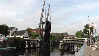 Brugopening Brug Haastrecht Ophaalbrug Drawbridge/ Pont-levis/ Klappbrücke