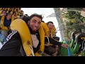 dragon khan pov 5k rider cam 8 inversion looper portaventura spain