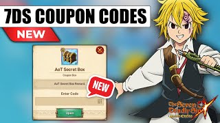 7DS CODES 2025 - 7DS GRAND CROSS CODES - SEVEN DEADLY SINS GRAND CROSS CODES