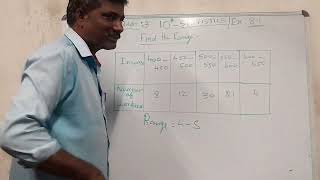 10th std Samacheer|| TN BOARD statistics ||chapter. 8. Exercise 8.1 question .(3)