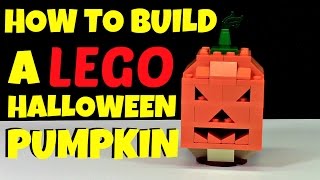 HOW TO BUILD A LEGO PUMPKIN