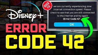 [FIXED] Disney Plus ERROR CODE 42 || Disney Plus APP NOT WORKING [20023]