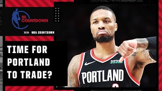 Stephen A. says the Blazers need to trade Damian Lillard NOW to get max value | NBA Countdown
