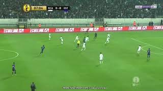 هدف الترجي الأول في مرمى الرجاء البيضاوي لـ أنيس البدري في دوري أبطال أفريقيا