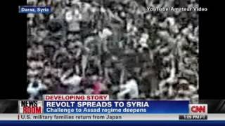 CNN: Protest images unfamiliar in Syria