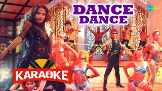 Dance Dance - Karaoke With Lyrics | Salma Agha | Bappi Lahiri | Old Hindi Song Karaoke #karaoke
