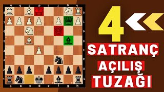 Chess opening traps - 4 Chess traps