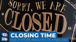 Closure is here for Augusta Mall's Rue 21 store