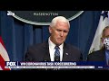 listen to your officials vp pence says guidelines important to follow