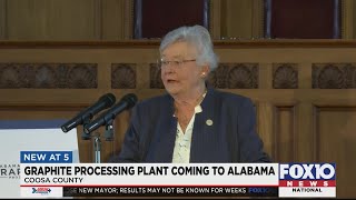 Graphite processing plant coming to Alabama