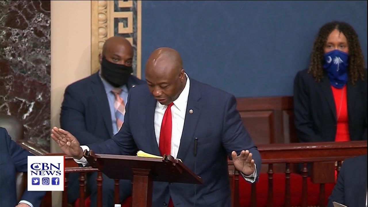 GOP Sen. Scott Scorches Democrats For Blocking Police Reform, Abusing ...