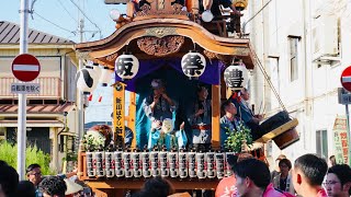 土浦祇園祭2023 桜町四丁目(笠揃)