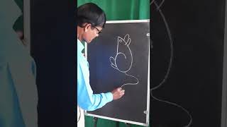 Drawing a Rat  #shorts  #drawing #learndraw #trending How to Draw Mouse