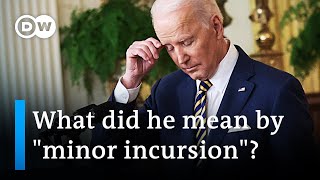 Confusion over NATO's Russia stance as Biden celebrates one year in office | DW News