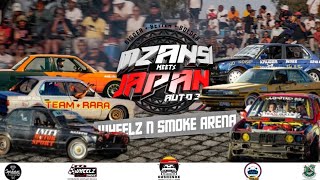 Mzansi meets Japan Auto 3.0, Wheels & Smoke Arena.(Official Movie) TeamRara, @soamattrix 🇿🇦