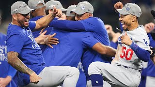 The Dodgers take home their 10th NL West title in 11 seasons!