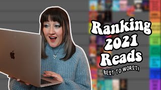 RANKING ALL THE BOOKS I READ IN 2021.