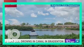 'This is a sad reminder': 2-year-old boy drowns in Bradenton canal