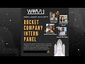 WoAA Rocket Company Intern Panel