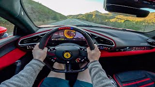 What It's Like To Drive The 2023 Ferrari 296 GTB (POV)