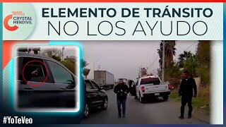 Familia fue perseguida por dos personas armadas en Nuevo Laredo, Tamaulipas | Noticias con Crystal