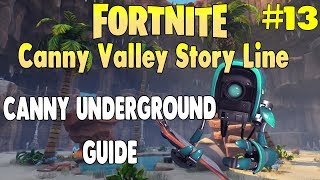 Canny Valley Canny Underground Mission Search 3 Bunkers - fortnite save the world canny valley story mission canny underground mission 13