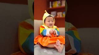 Lucunya Baby Lily Pakai Baju Ala Korea Selatan #raffinagita #babylily #shorts