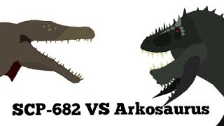 SCP-682 VS Arkosaurus