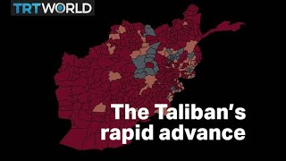 Timeline: The Taliban's rapid advance across Afghanistan