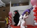 唐ワンくんとくまモンで踊るくまモン体操inくまモンスクエア