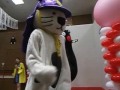 唐ワンくんとくまモンで踊るくまモン体操inくまモンスクエア