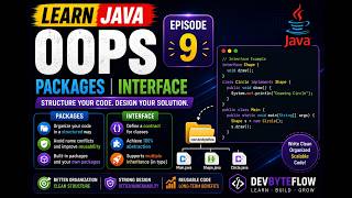 Java Programming Course – Episode 9 | Packages & Interfaces in Java