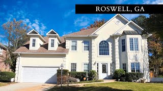 MUST SEE- STUNNING HOME FOR SALE IN  ROSWELL, GA  -4 Bedrooms - 3.5 Bathrooms