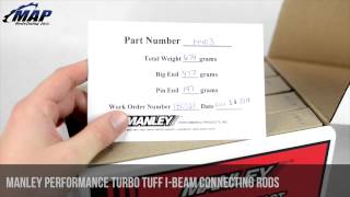 Manley Performance Turbo Tuff I-Beam Connecting Rods | Sport Compact Shortblock